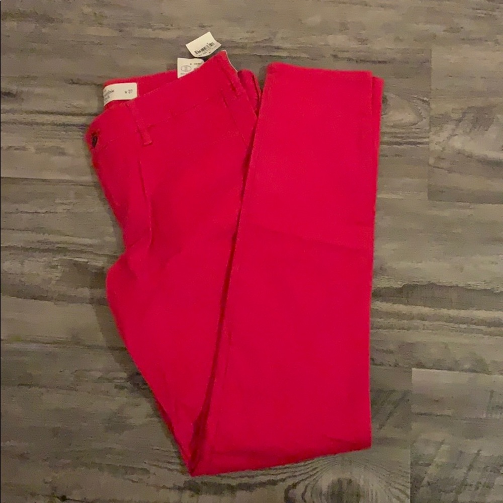Pink Abercrombie jeans